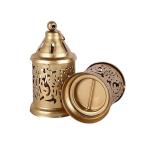 CentraLit Hanging Lantern Tea Light Candle Holder Lantern for Diwali Decoration lamps for Home Decor, Diya Diwali Decoration Lights Centerpieces for Wedding Home Party Table Decoration Gold (Set of 2)