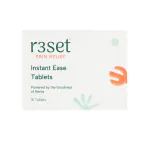 R3SET Instant Pain Relief Tablets - 2 x Strips