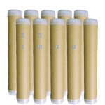 12 Inch Art Mailing Cardboard Postal Tubes with caps, 50 mm inner diameter (Pack of 10)