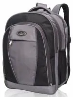 Cosmus Edison 39 litre Backpack 3 compartment School Bag Grey
