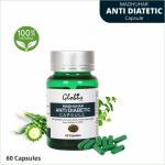 Globus Naturals Ayurvedic Anti Diabetic Vegetarian Capsuls Controls Blood Sugar Levels (60 Capsules)