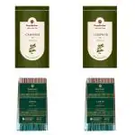 Gouri Keshar Camphor and Loban Agarbatti Packs, Combo of 4 Incense Sticks Pack (2 x 2)