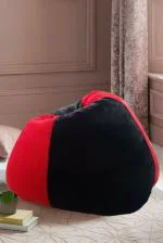 Mollismoons Bean Bag Chair Premium Luxury Bean Bags Classic Fur Bean Bag for Work from Home Luxury Bean Bag for Home Decor Living Space XXXL Size for Adult Cover only