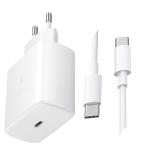 mPix New 45Watt PD Travel Adapter Charger Combo Compatible With Samsung Galaxy Flip3, S22 Plus, Galaxy S22 Ultra, Note8, Note 9, Note 10, Note 10+, Note 20 5G, Note20 Ultra 5G, A20, A50, A02,A12, A32 5G, Tab S8,S8+,Tab S8,S8+ (White)