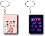 VJAYSH Vaa Dream Bts Keychain For Bts Lovers & Bts Army ( Pack Of 2 ) Multicolor Office Supplies