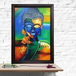 CHAQUE DECOR The Most Beautiful Original Handmade Oil Painting On Canvas Framed (28x3x40)