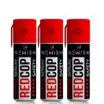 Newish Self Defence Pepper Spray for Woman Safety - Self Defense, Protection & Safety Pepper Spray - Metal Powerful Pepper Spray for Women Shots 50 (35 gm / 55 ml) Pack of 3
