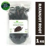 Shudh Online Ratanjot Root, Alkanet Root whole (1 Kg / 1000g) - Cooking, Hair Fall, Hair Growth, Skin Burns, Rattan Jot, Vembada, Vembalam pattai, Laljadi