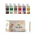 Vidhan Premium Fragrance Bamboo Less Vidhan Dhoop Incense Sticks Pack of 36 (6 * 6) for Everyday Use - Aroma Incense Sticks (10 Sticks of 7.65 cm per Pack)