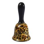 Caffeine Brown Ceramic Dinner Bell