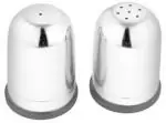 Finality Silver Stainless Steel Salt And Pepper Container, 100 Ml (Pack Of 2)