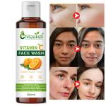 Chitaaksh Vitamin C Face Wash | Fresh, Glowing Skin | For Brighter Glow | Paraben & Sulphates Free | 100ml