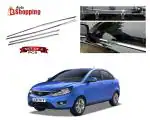 Auto E-Shopping Car Window Lower Garnish Stainless Steel Tata Zest Set of 4 Pieces