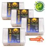 Black Owl Eco- Friendly Cotton Buds 800U (200st x Pack Of 4)