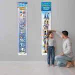 GO WOO PRINCESS HEIGHT CHART and SPACE HEIGHT CHART | Combo of 2 chart | Tracking Height with Princesses & Space themed Combo