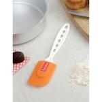 HAZEL Small Silicon Spatula with Plastic Handle, Orange