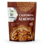 WELL GREEN Almond 500 gm Badam Giri | Nutritious & Delicious High in Fiber & Boost Immunity | Dry Fruits Real Nuts | Gluten Free