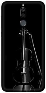 aadia Honor 9i Matte Vinyl Guitar Printed Mobile Skin Sticker with Scratch Resistant Lamination