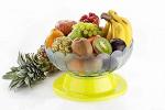 BUXERY ENTERPRISE Plastic Revolving Fruit/Vegetable Storage Basket