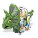 KTRS ENTERPRISE Gear Dinosaur Transparent Mechanical Display with 360 Degree Rotating Light & Sound Music for Baby Kids (Multicolor) (Random Color)