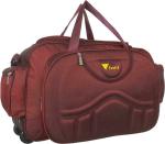 FEDRA Red Polyester Strolley Duffel Bag - 60 L