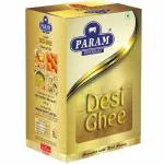 Param Premium Swad Bhi Sheath Bhi Desi Ghee Granular with Rich Aroma 500ML Tetrapack Pack of 1