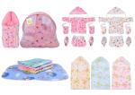 Kwitchy New Born Baby Daily Needs Items Gift Combo Essential Bedding & Clothing Set (0-6 Months)