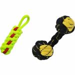 DELICIOUS TREAT Chewy Delights: Exciting Chew ROPE TOYS FOR DOGS PACK OF 2 (Japin_5combo)