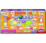 Frank Around the World Board Game, Puzzles for Kids age 8Y+