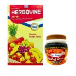 HERBSHD HERBOVINE SYRUP 450ML & BODY GROW Powder (combo pack)