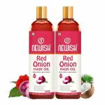 Newish Red onion hair oil for hair growth and Hair Fall Control oil (100ml - PACK OF 2)