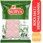 HF, SURYA 500g Rock Salt| Sendha Namak| Upwas Ka Namak