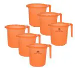 BLUE LEMON PLASTIC BATH MUG