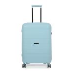 it luggage Momentous Polypropylene Medium Hardsided Fashion Luggage Suitcase Expandable 8 Wheel Trolley 16-2886-08 Sky Blue with TSA Lock- 66.2CM