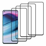 Kite Digital OnePlus Nord CE (5G) (Black) Tempered Glass Screen Protector with Edge to Edge Coverage and Easy Installation Kit (Pack of 4)