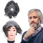 WELL HAIR Salt And Pepper Natural Front Line Polyurethane For Men Grooming