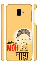 YAPZONE | Designer Back Case Cover for Samsung Galaxy J6 Plus / J6+ | Sab MOH Maaya Hai |