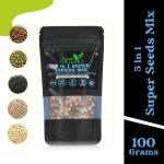 Namah Organics Chia Seeds And Flax Seeds Combo 1000 g (Pack Of 2)