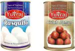 Yuvraj Bikaneri Rasgulla Or Gulab Jamun Sweets Combo Tin Pack ( 500 Gm x 2)