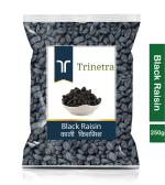 Trinetra Black Raisins 250 g Kali Kishmish