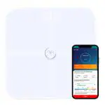 Actofit Body Fat Analyser Smart Scale with Complete Digital Prime Body Composition Monitor Including BMI, Skeletal Muscle, Protein, Fat and11 Key Body Composition Analysis