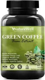 Naturewell Green Coffee Bean Extract 800Mg For Weight Loss Capsule, 60 Capsules