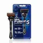 Gillette Perfect Beard Shape Fusion Proglide Razor With Styling Back Blade For Men