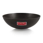 HAZEL Traditional Iron Tasra Deep Bottom Handmade Loha Lokhand Tasla, 17.4 cm, 1000 ML