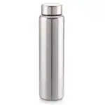 Torque Silver Stainless Steel Koparia Water Bottle, 1 L