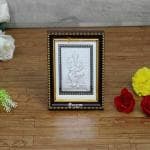 Goldgiftideas 999 Silver Lord Ganesha Photo Frame 14 X 12 cm