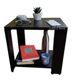 Urbain Home Bedside Table, End Table. Night Stand, Easy to Assemble Table (Kiwi Dark Wenge)