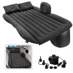 VACHHANI ENTERPRISE Premium Car Inflatable Bed with Pump & Air Pillow|Quick Inflatable Back Seat Bed|Car Inflatable Mattress|Car Bed Mattress|Car Bed For Kids,Travel,Trips,Camping,Picnic,Pool & Beach|Universal Fit|Grey