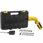 Stanley SCS4K-B1 4V Metal Cordless Screwdriver with Integrated Led and Accesories Set 635 mm