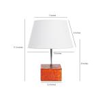 Wooden Brown & White